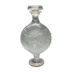 French Lalique Moulin Rouge Perfume Bottle