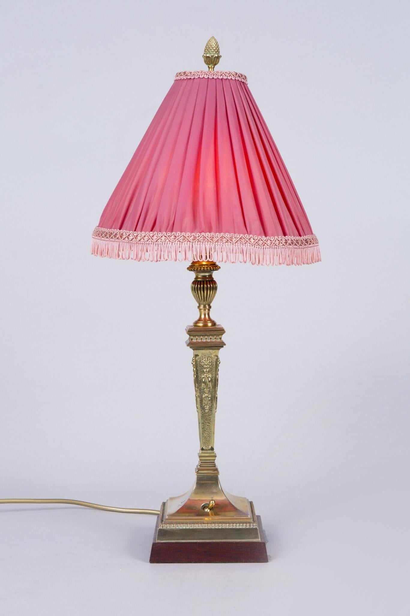 Empire French Lamp, 19th Century, Original Condition, Period 1890-1899