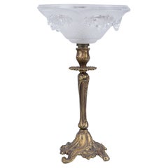 Französische Lampe:: signiert EZAN:: 20. Jahrhundert:: Originalzustand:: Zeitraum 1920-1929