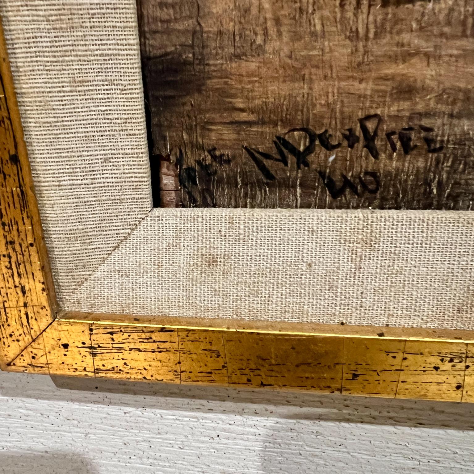 Paesaggio francese Arte impressionista Pittura a olio originale firmata in vendita 7