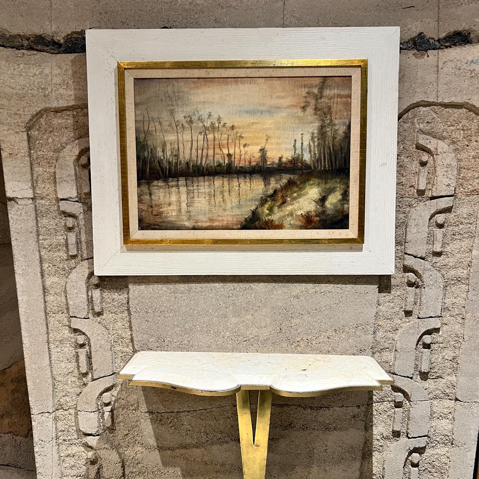 Per la tua considerazione, un dipinto originale di paesaggio francese impressionista
olio su legno firmato
Telaio 36,75 l x 29 h x 1,5 d-Art 25,5 l x 18 h
La firma in basso a sinistra appare difficile da decifrare Dupre Dupree
suggestivo di Julien