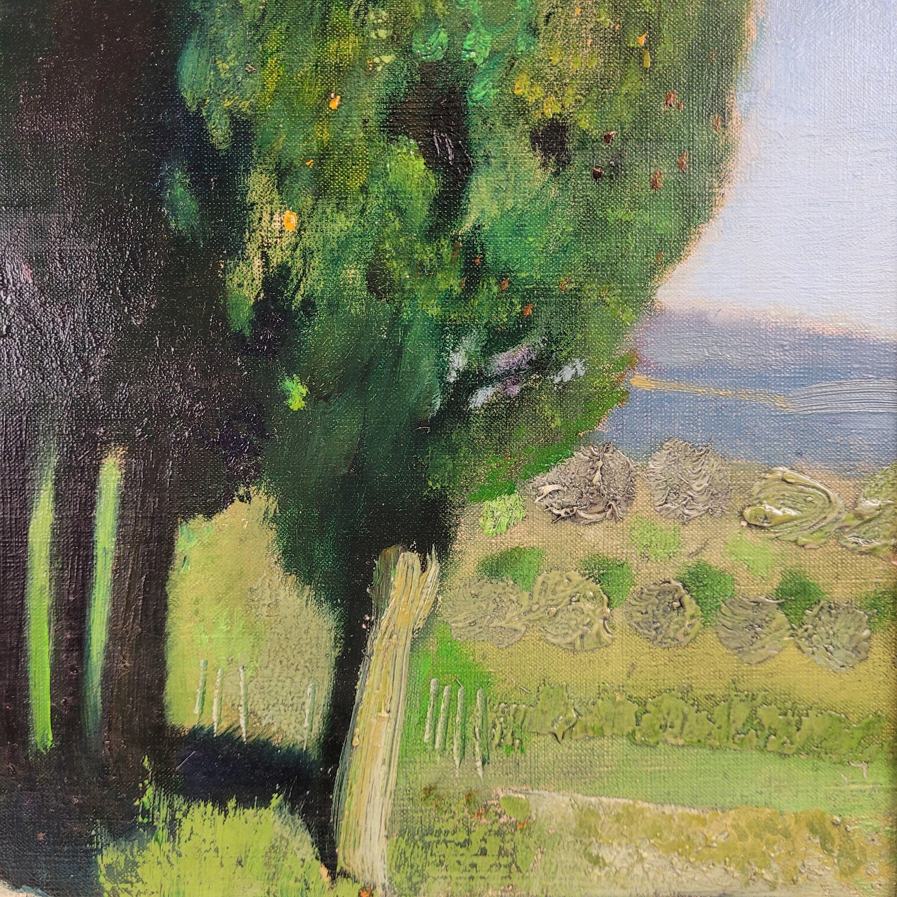 Quadro paesaggistico francese di René Genis 