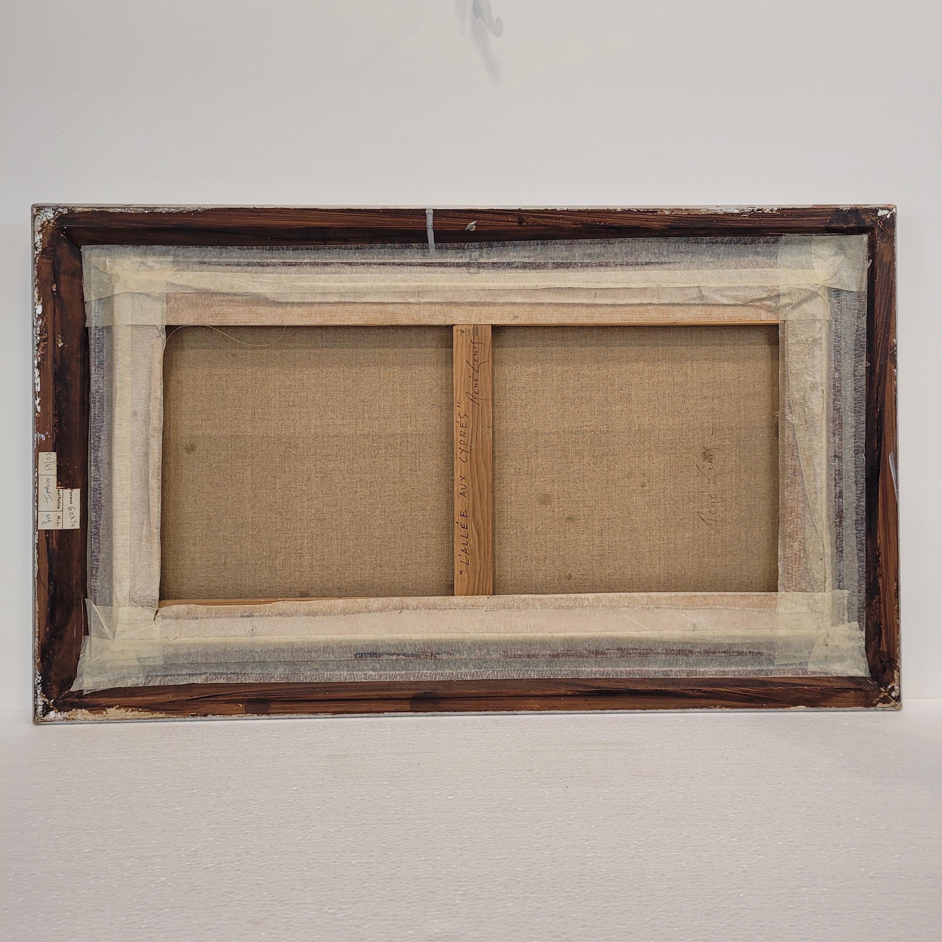 Quadro paesaggistico francese di René Genis 