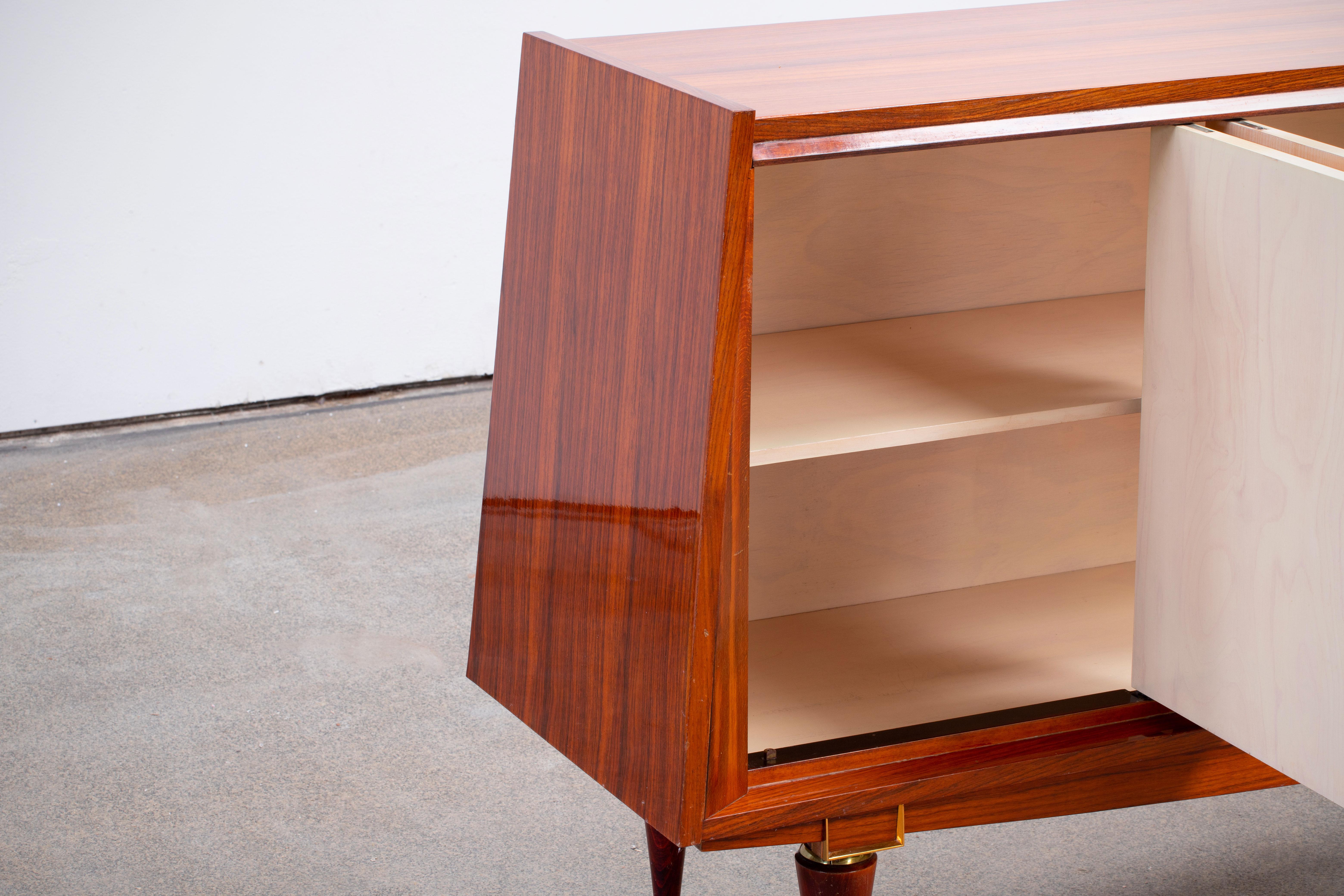 Mid-20th Century French Large Art Deco Sideboard Maple, 1940s