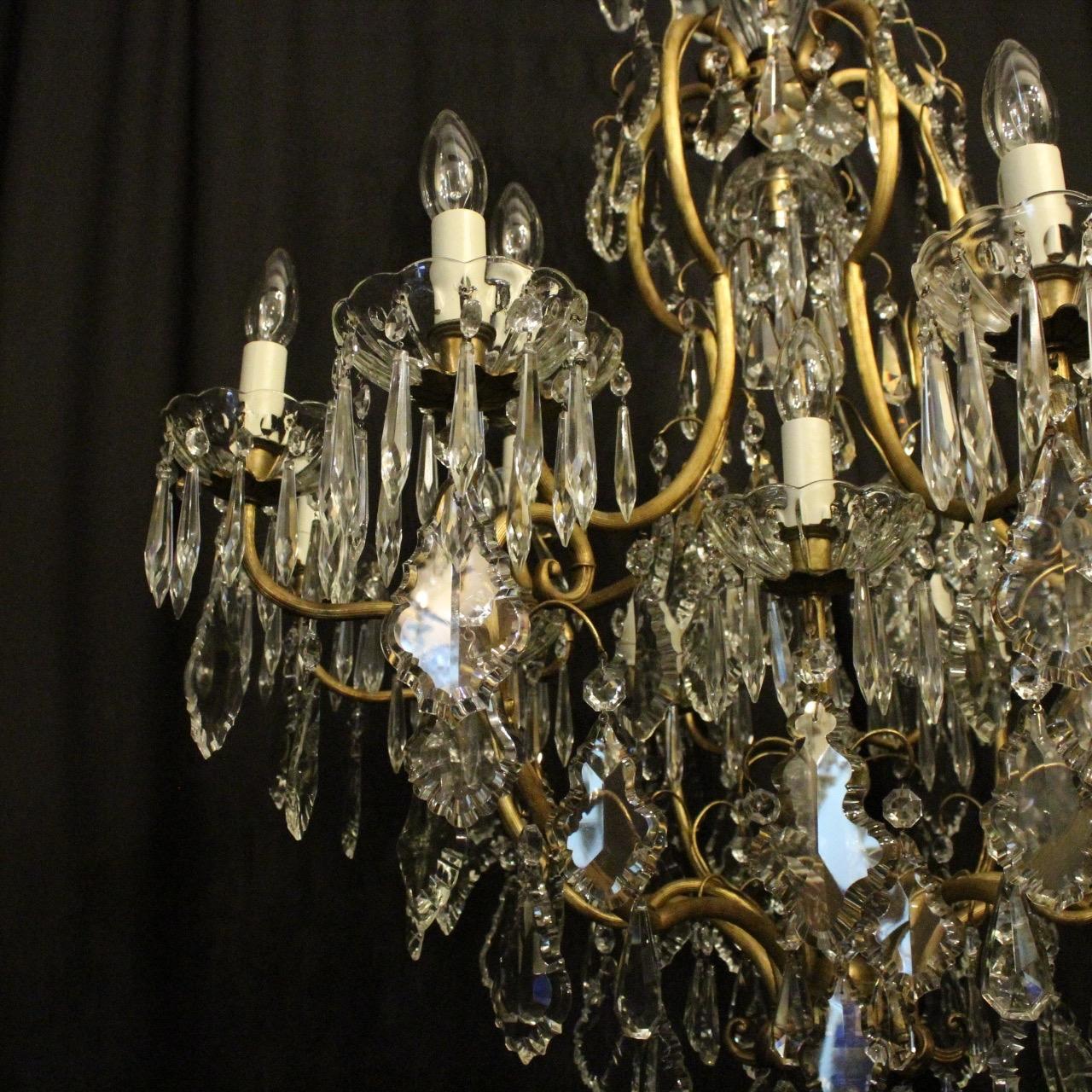 gilded chandelier