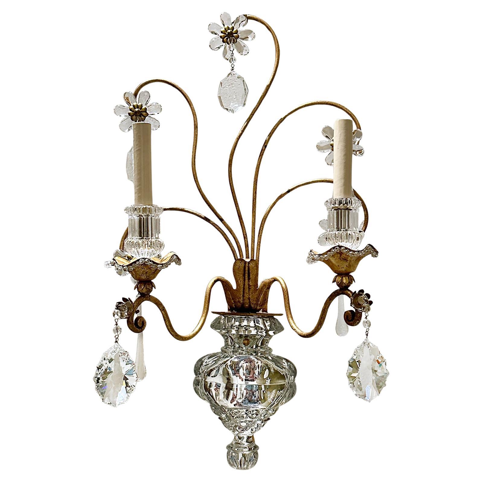 French Large Single Sconce For Sale