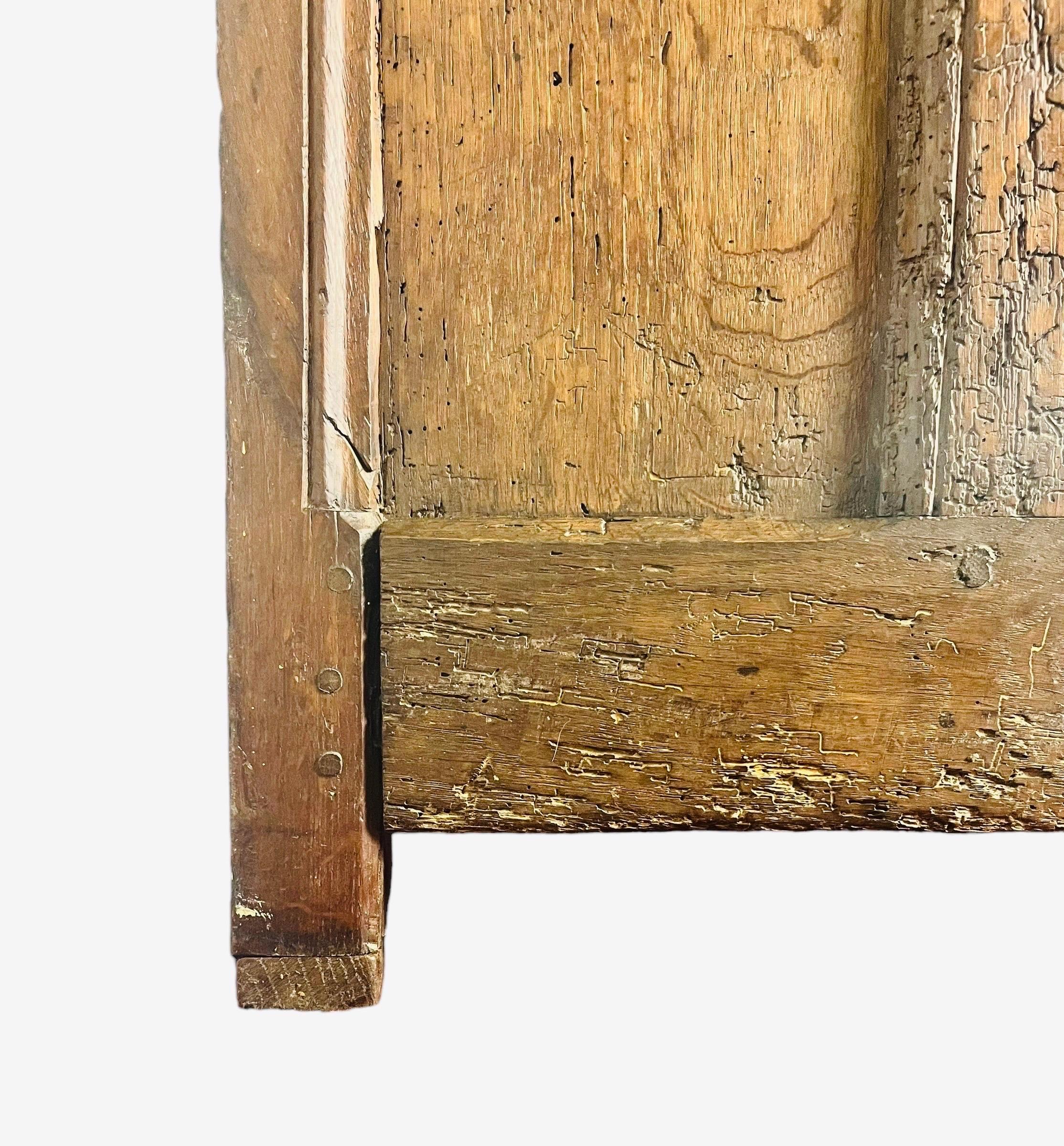 Grand coffre français - Chêne gothique du 16ème siècle - France en vente 2