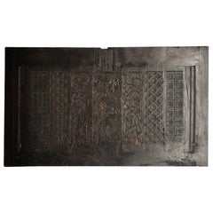 Antique French Late 16th Century Grand Scale Trunk Facade