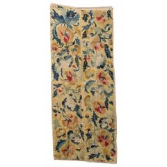 French Late 18th Century Floral Tapestry