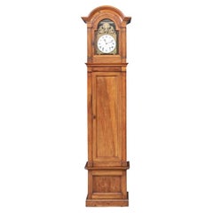 French Late 18th-early 19th C. Fine Cherry Tall Case Clock
