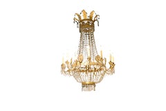French Late 18th/ Early 19th Century Empire Chandelier