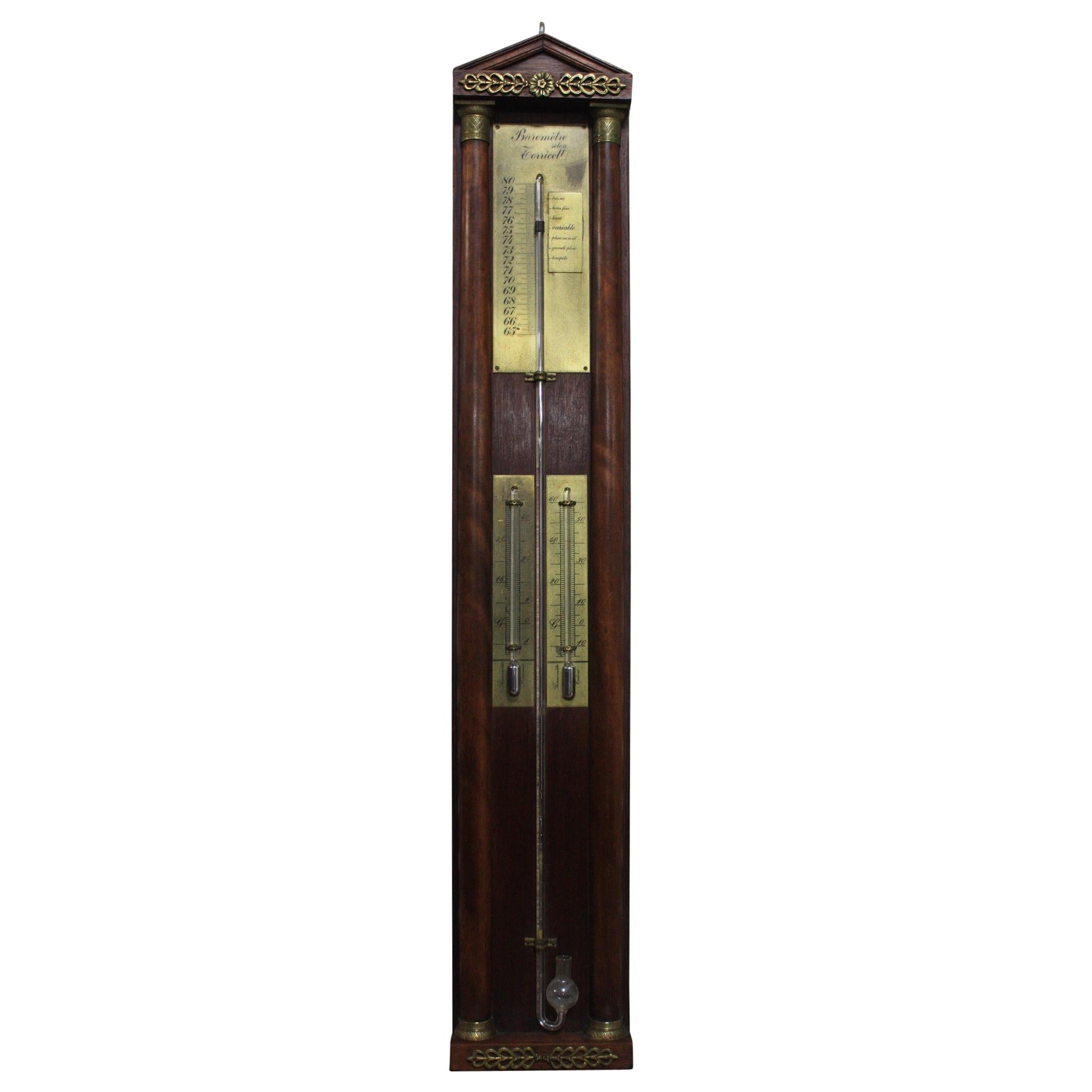 French Late 19th Century Barometer