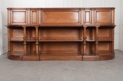 Servidor francés de tres pisos Demilune de finales del siglo XIX