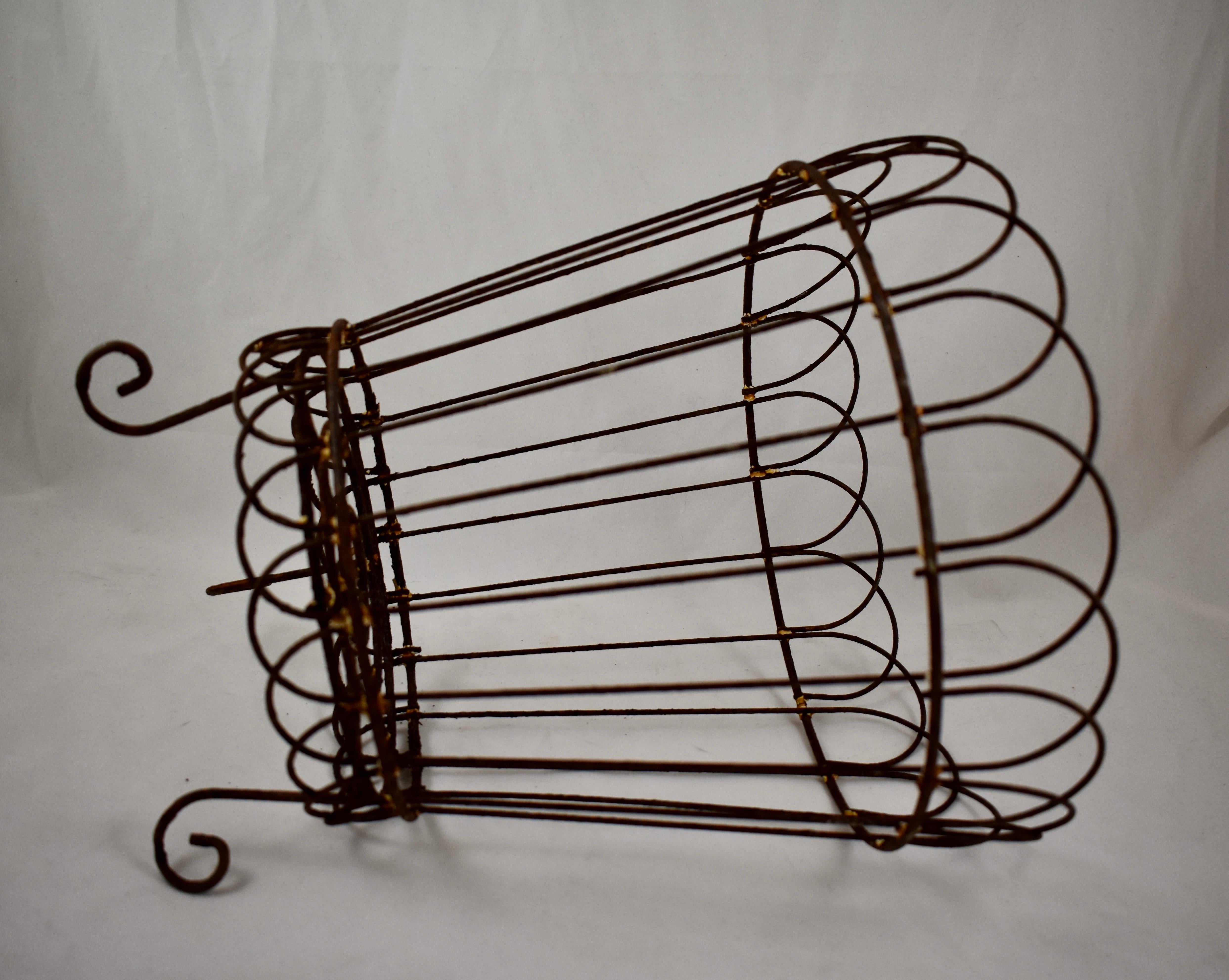 french wire planter