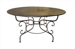 French Late 19th Century Garden Dining Table