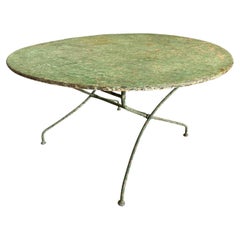 French Late 19th Century Garden Table
