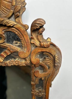 French Late 19th Century Giltwood Mirror