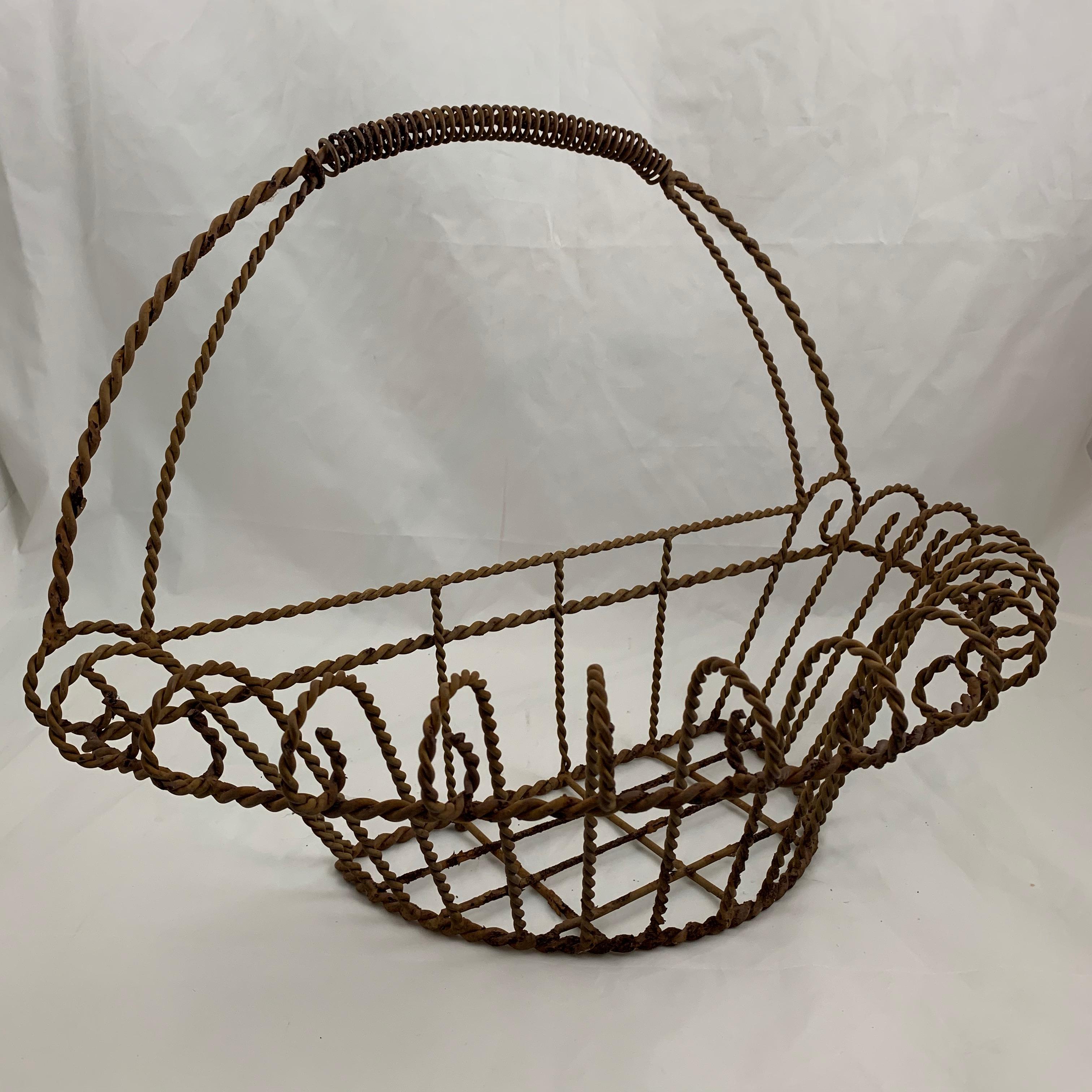 flat back basket