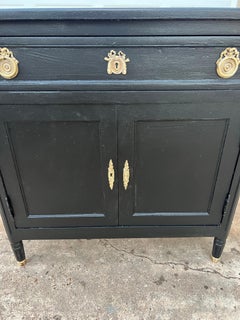 French Late 19th Century Louis XVI Two Door Cabinet