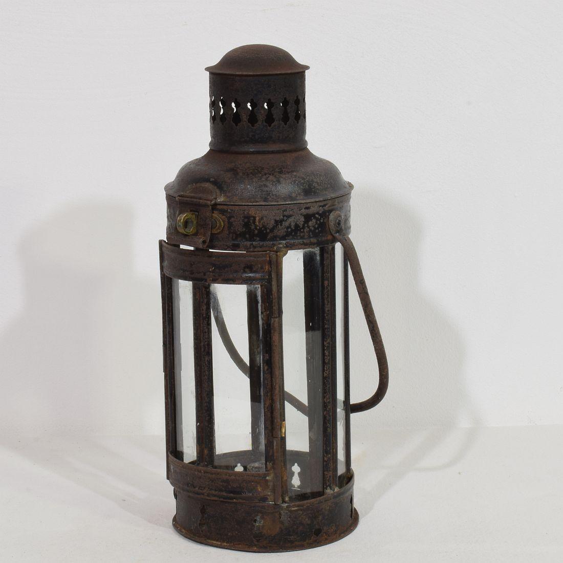 French, Late 19th Century, Metal Lantern 5