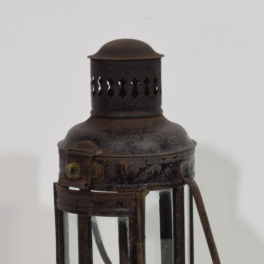 French, Late 19th Century, Metal Lantern 6