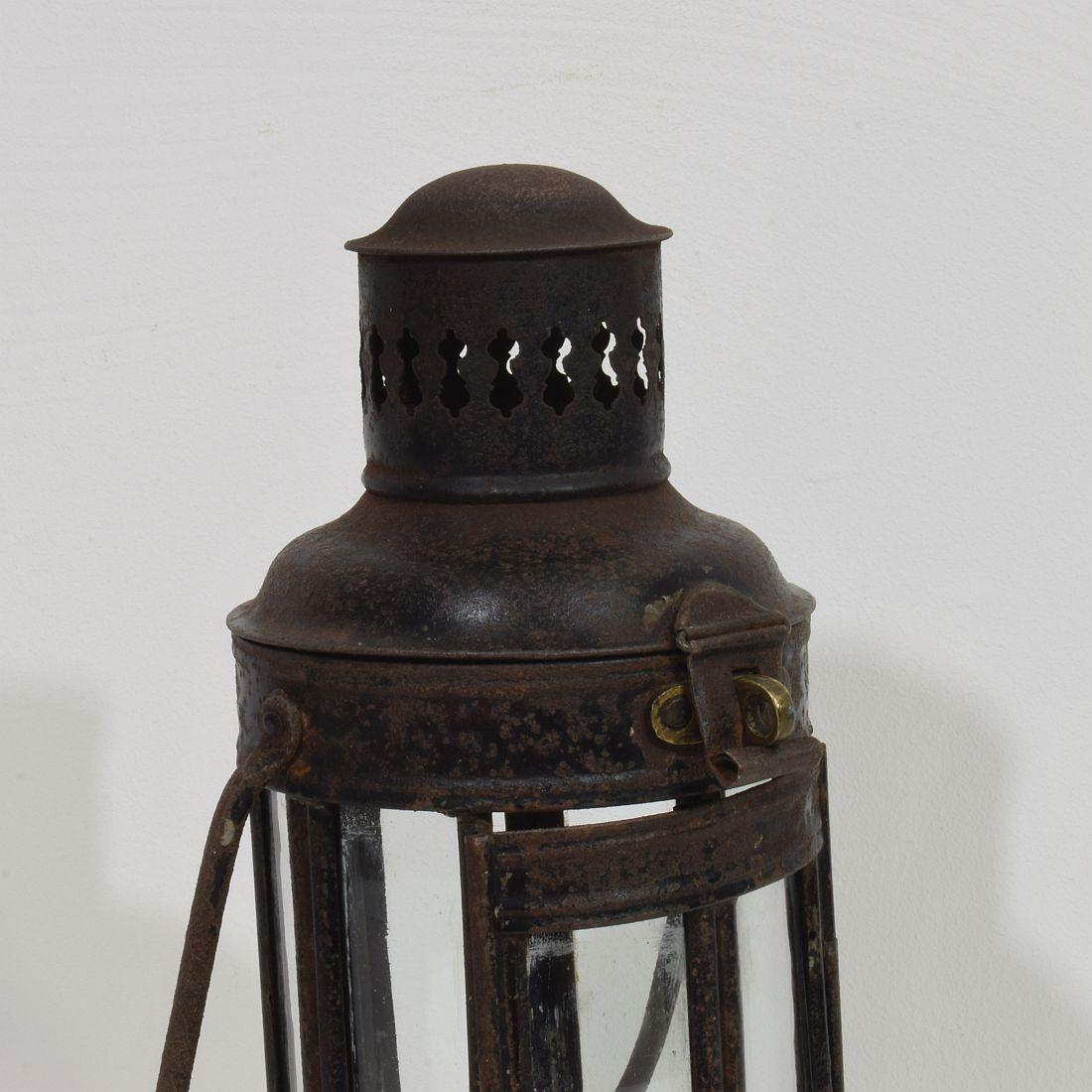 French, Late 19th Century, Metal Lantern 7