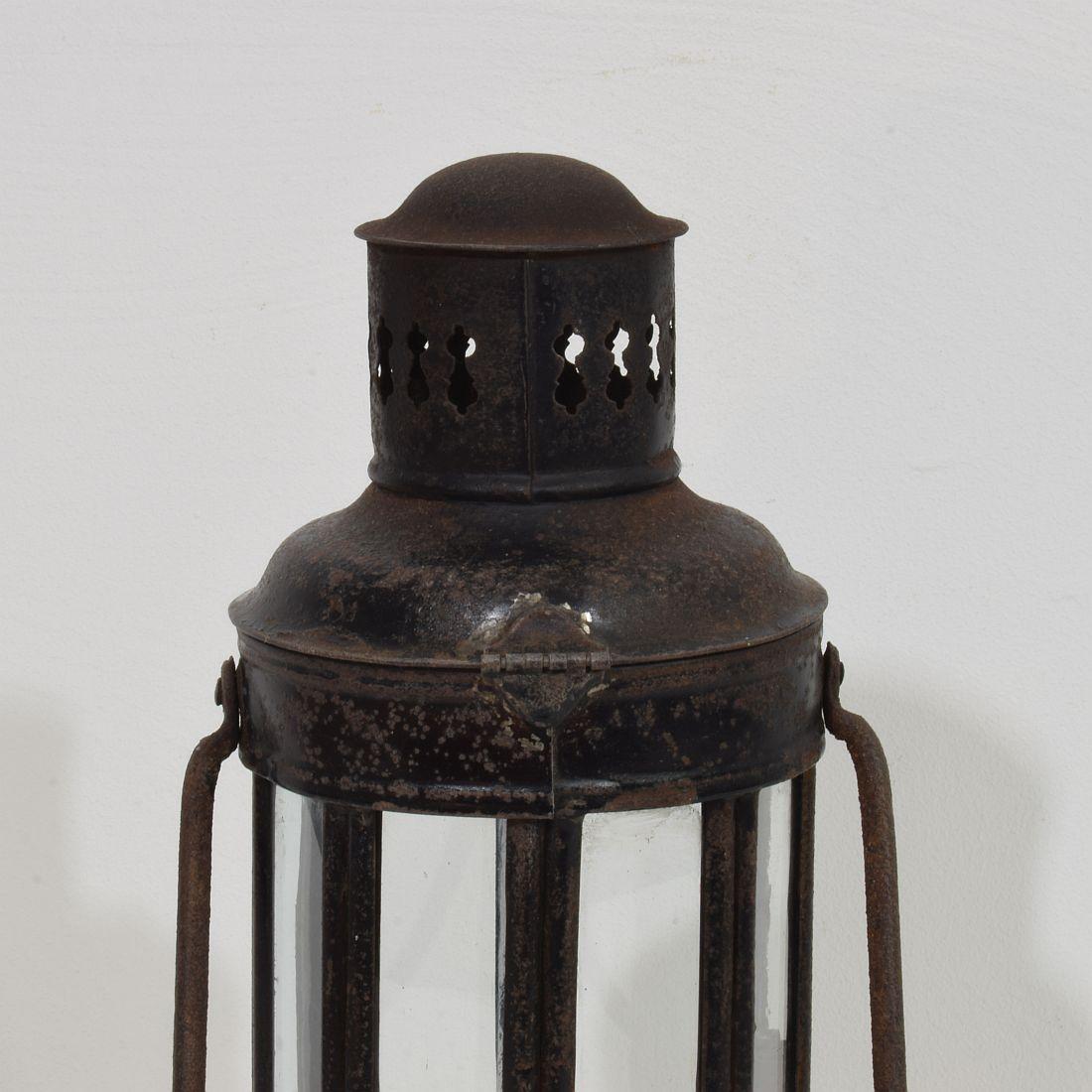 French, Late 19th Century, Metal Lantern 8