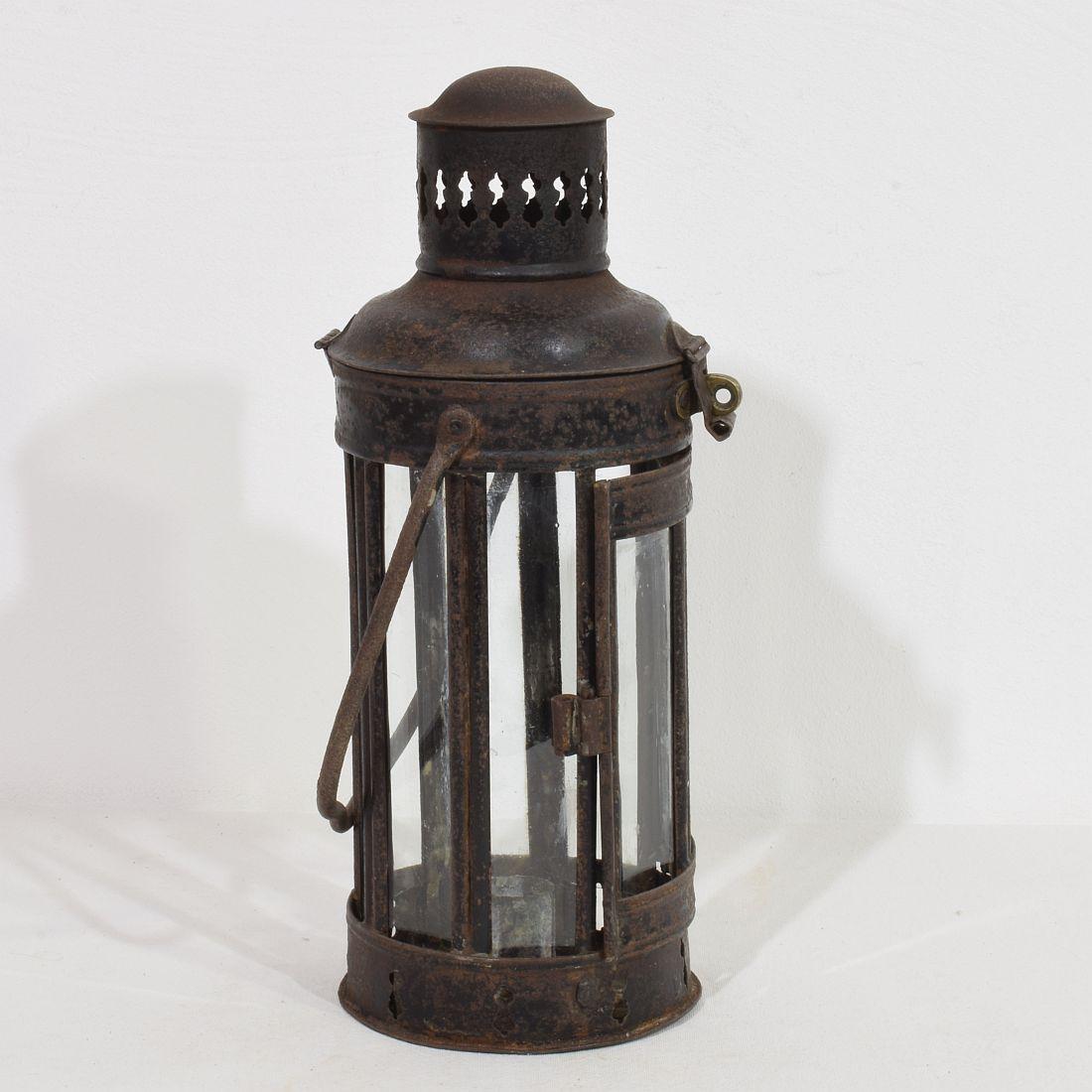 French, Late 19th Century, Metal Lantern 1