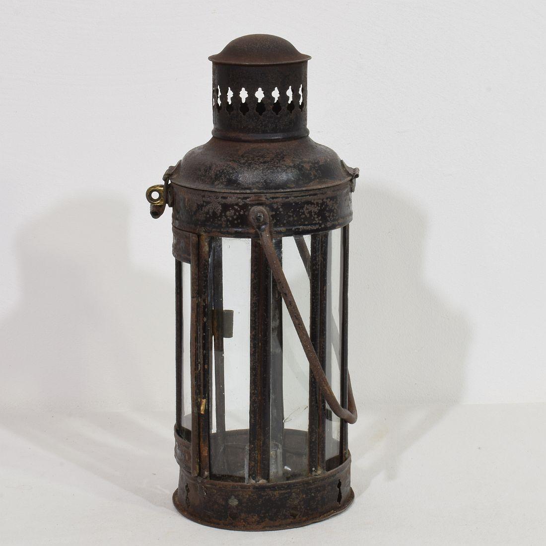 French, Late 19th Century, Metal Lantern 4