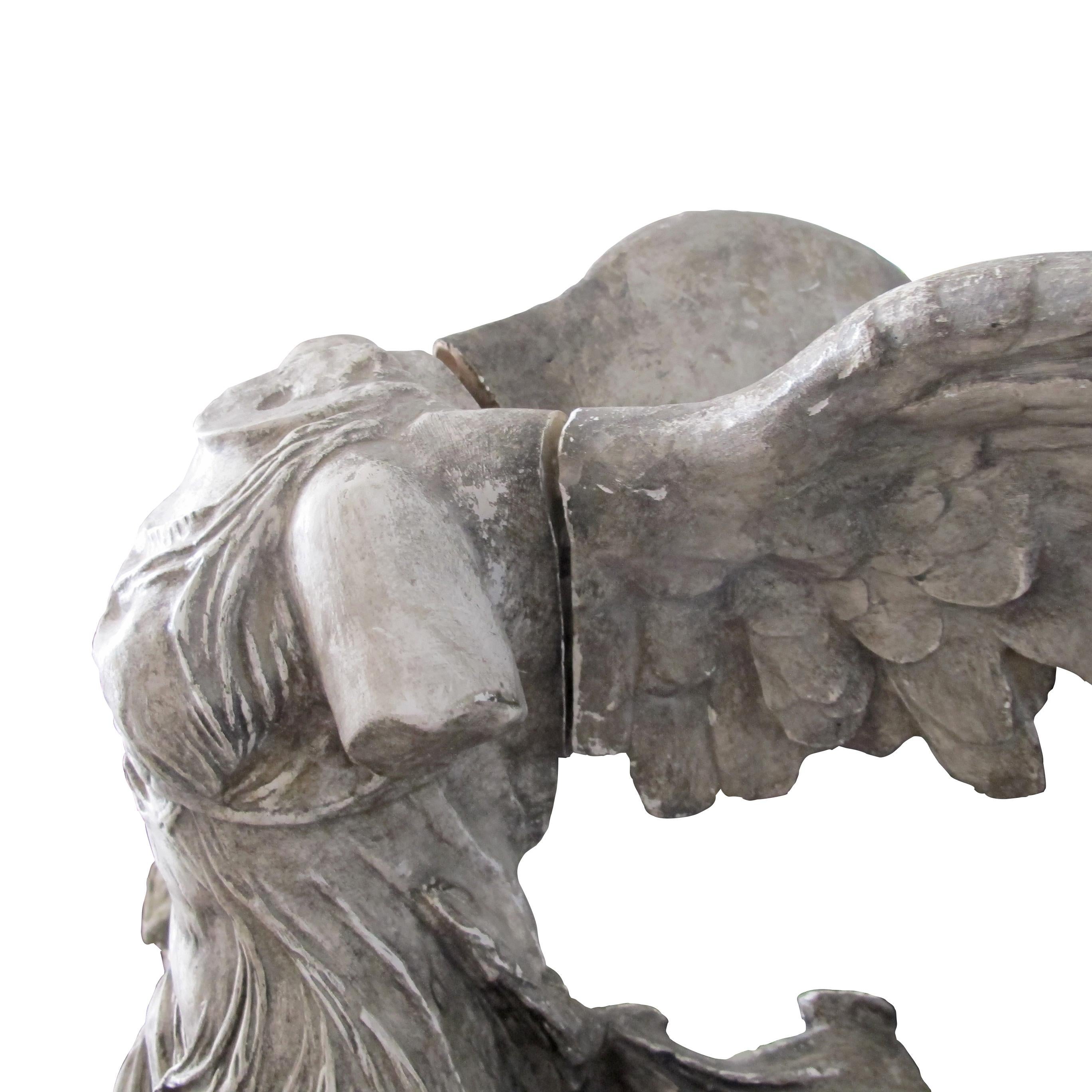 French Late 19th Century Nike Victory Statue Of Samothrace  1