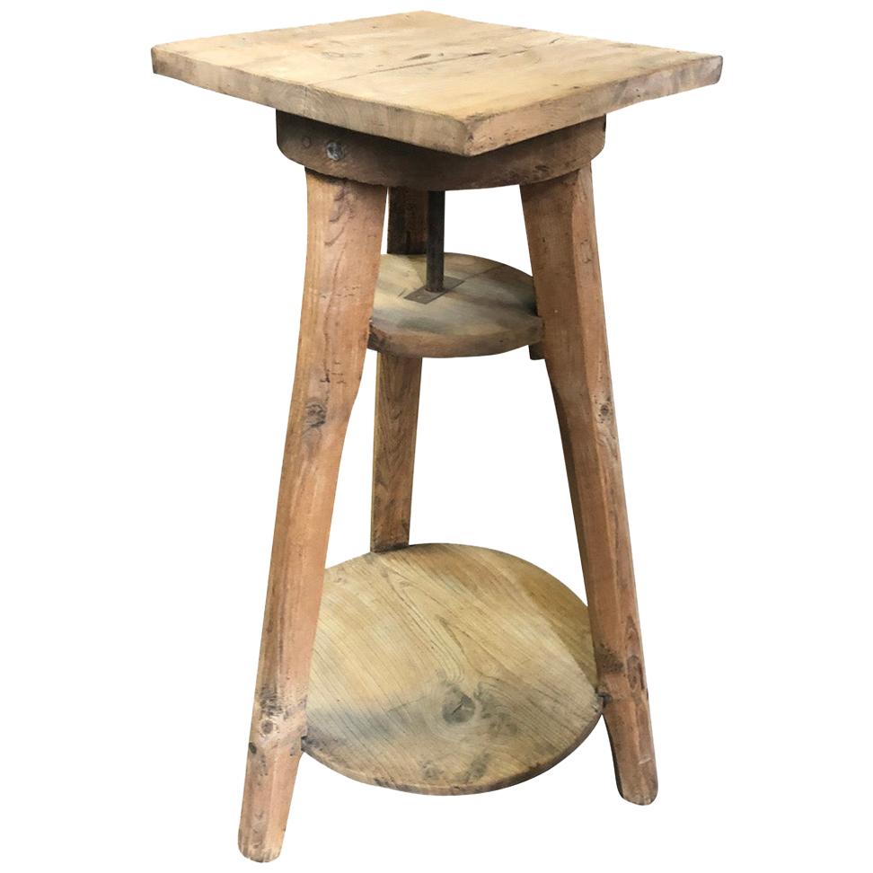 French Late 19th Century Sculptor
s Stand