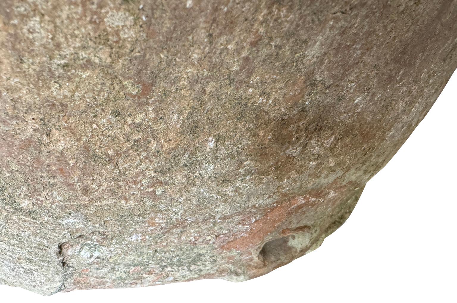 Terracotta Vaso in terracotta francese della fine del XIX secolo