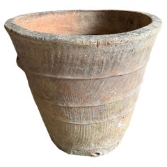 Vaso in terracotta francese della fine del XIX secolo
