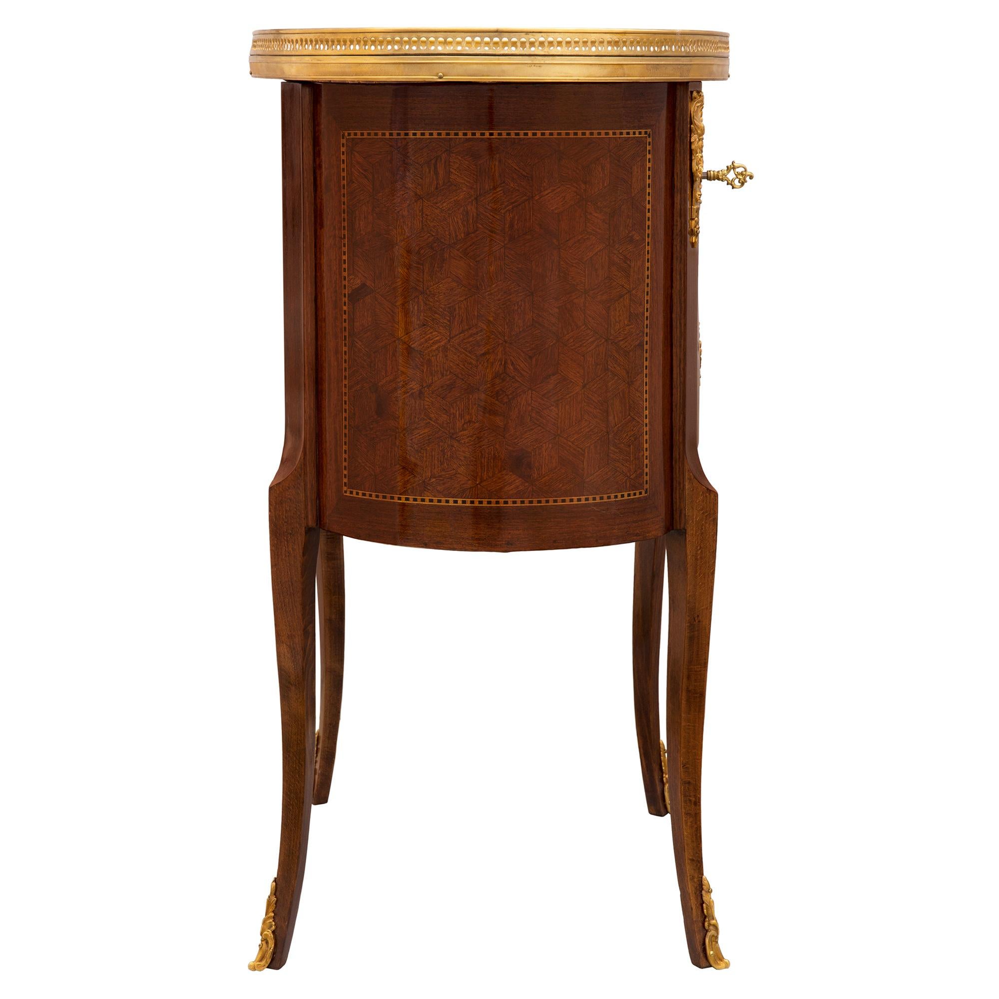 French Late 19th Century Transitional Style Side Table For Sale 1