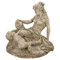 French Late 19th Century, Turn of the Century Fountain