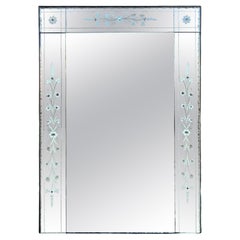 French Late 19th Century Venetian Style Wall Mirror