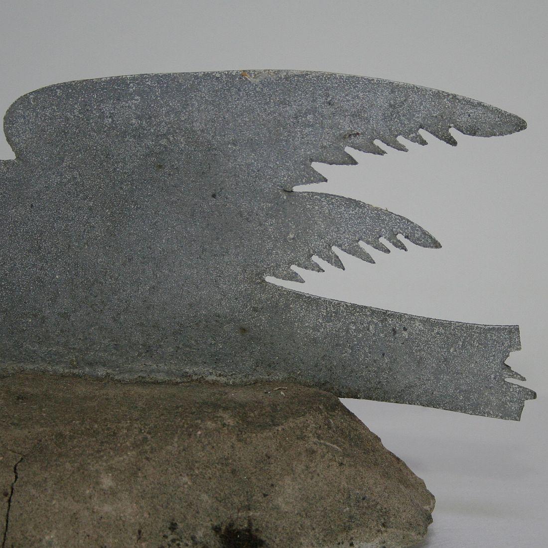 French Late 19th Century Zinc Dove 3