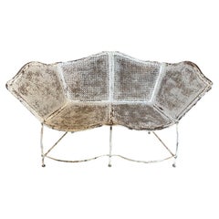 French Late 19th/Early 20th Century Garden Bench