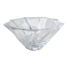 French Late 20th C Baccarat "Objectiv" Decorative Bowl