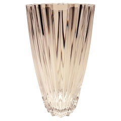French Lead Crystal d’Argues Nocturne Vase