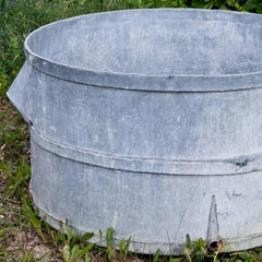 French Lead Tub, Probably Early 20th Century