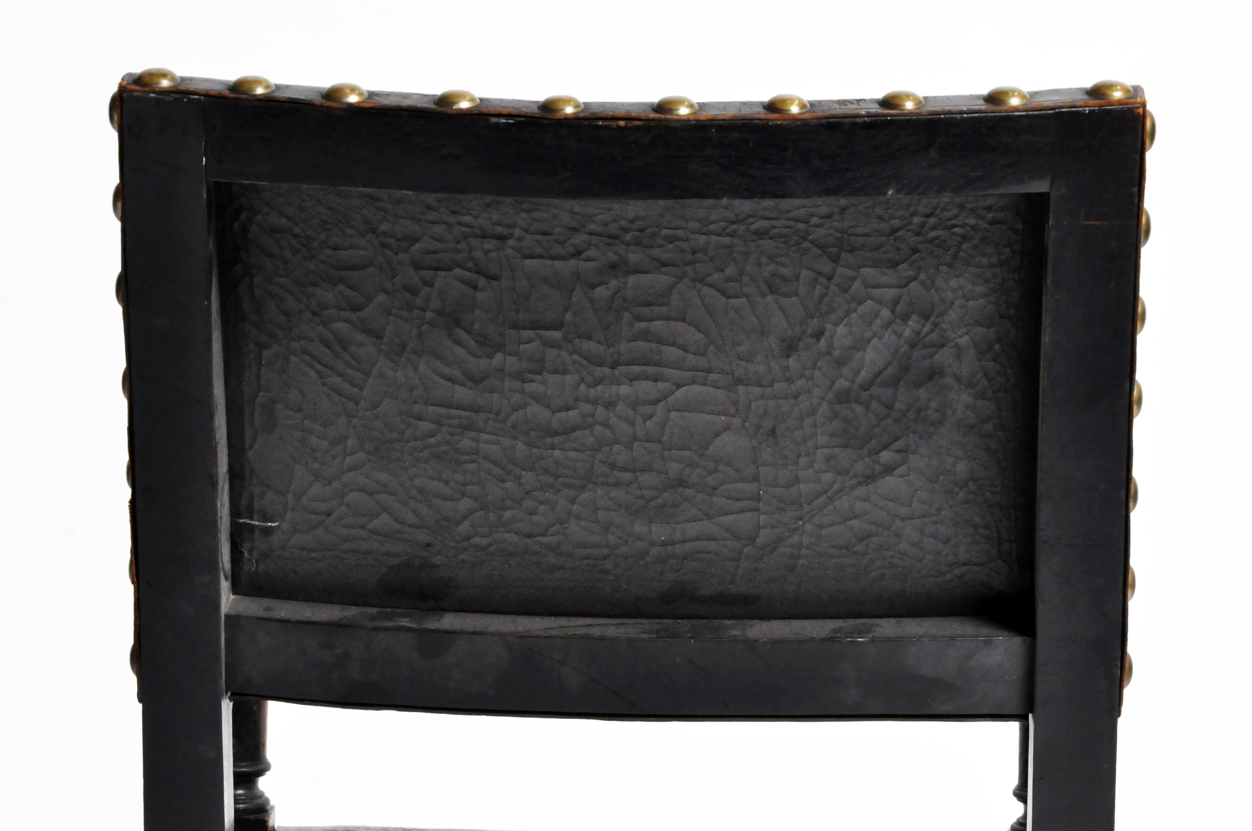 French Leather Armchair 9