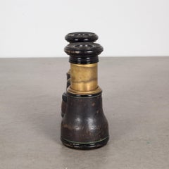 French Leather/Brass Opera Glasses by Le Maire Fabt, Paris, circa 1880