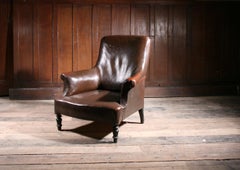 French Leather Chair