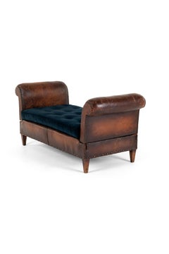 French Leather Daybed