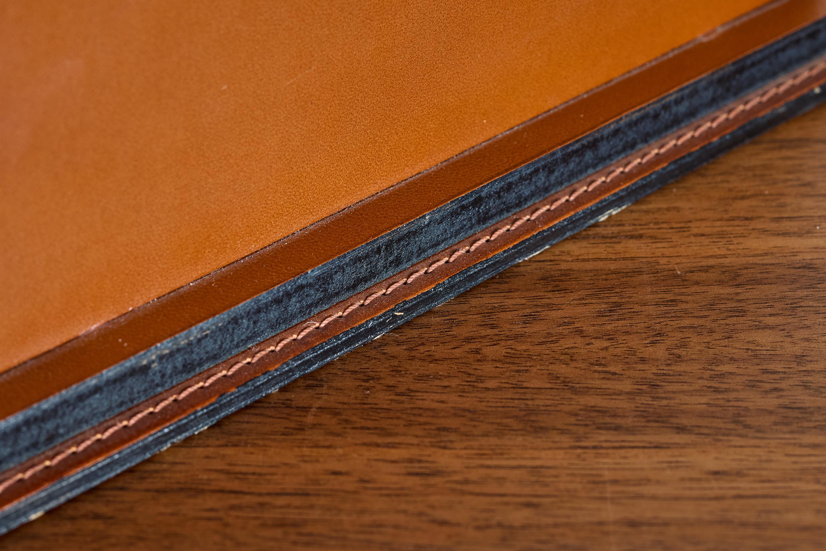 Französischer Leder-Schreibtisch-Organizer von Le Tanneur im Angebot 7