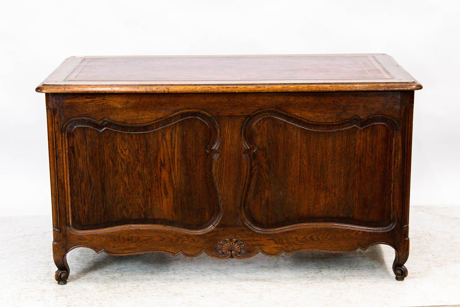 French Leather Top Desk 3