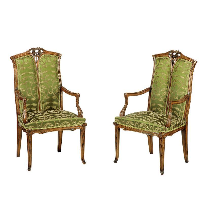French Liberty Green Leaf Chair For Sale at 1stDibs liberty greenleaf