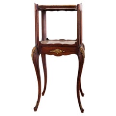 Vintage French Liberty Stand in Walnut, 20th Century