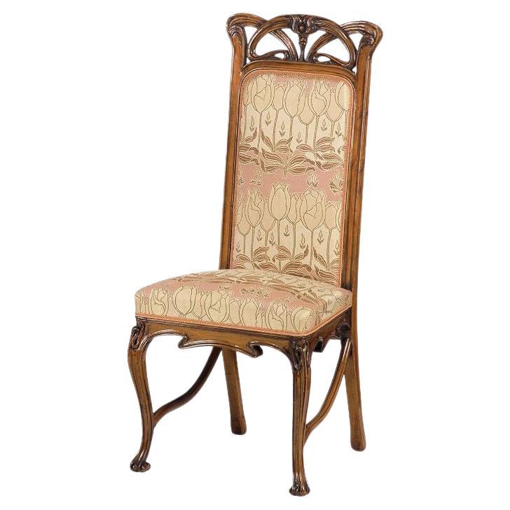 French Liberty Tulips Pink Chair
